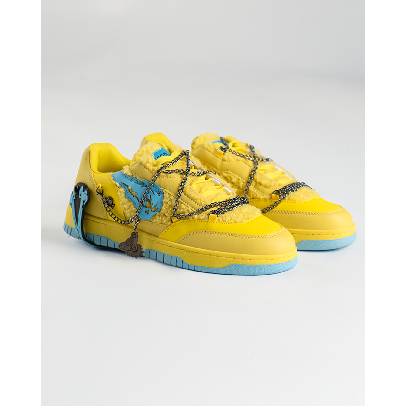 COURT CLASSIC SNEAKERS (UNCHAINED BEARS YELLOW) – All Star Elite display picture 1