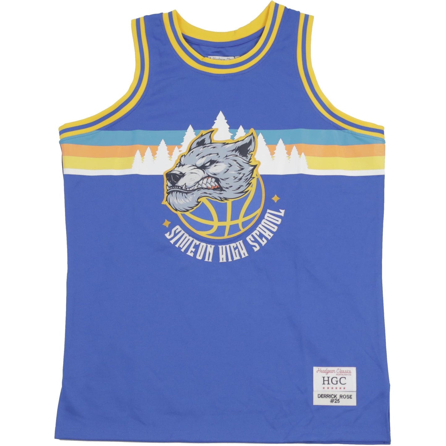 DERRICK ROSE  ALTERNATE BLUE HIGH SCHOOL BASKETBALL JERSEY BLUE - Allstarelite.com