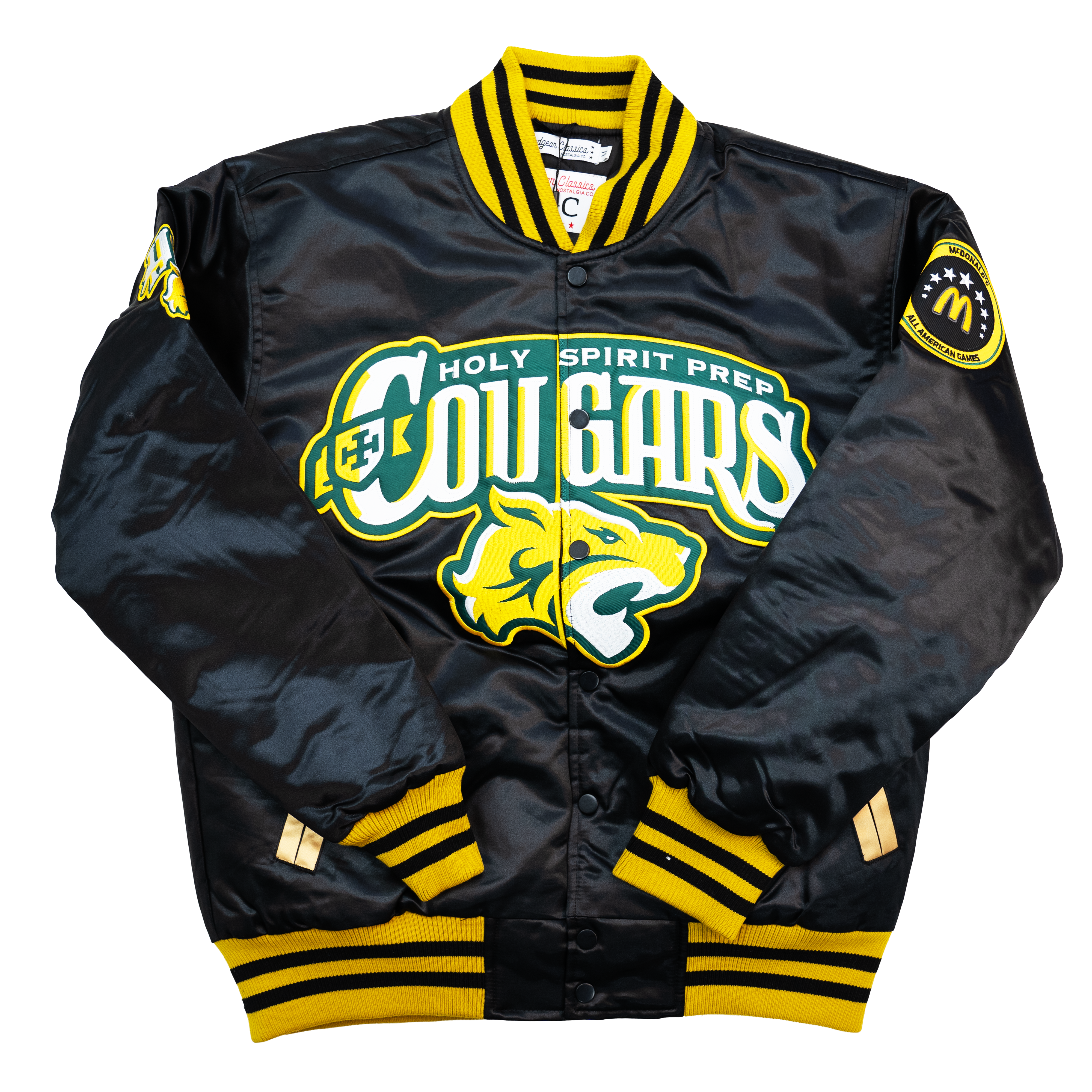 ANTHONY EDWARDS COUGARS SATIN JACKET (BLACK) – All Star Elite