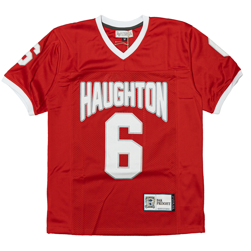 YOUTH DAK PRESCOTT HIGH SCHOOL FOOTBALL JERSEY (RED)