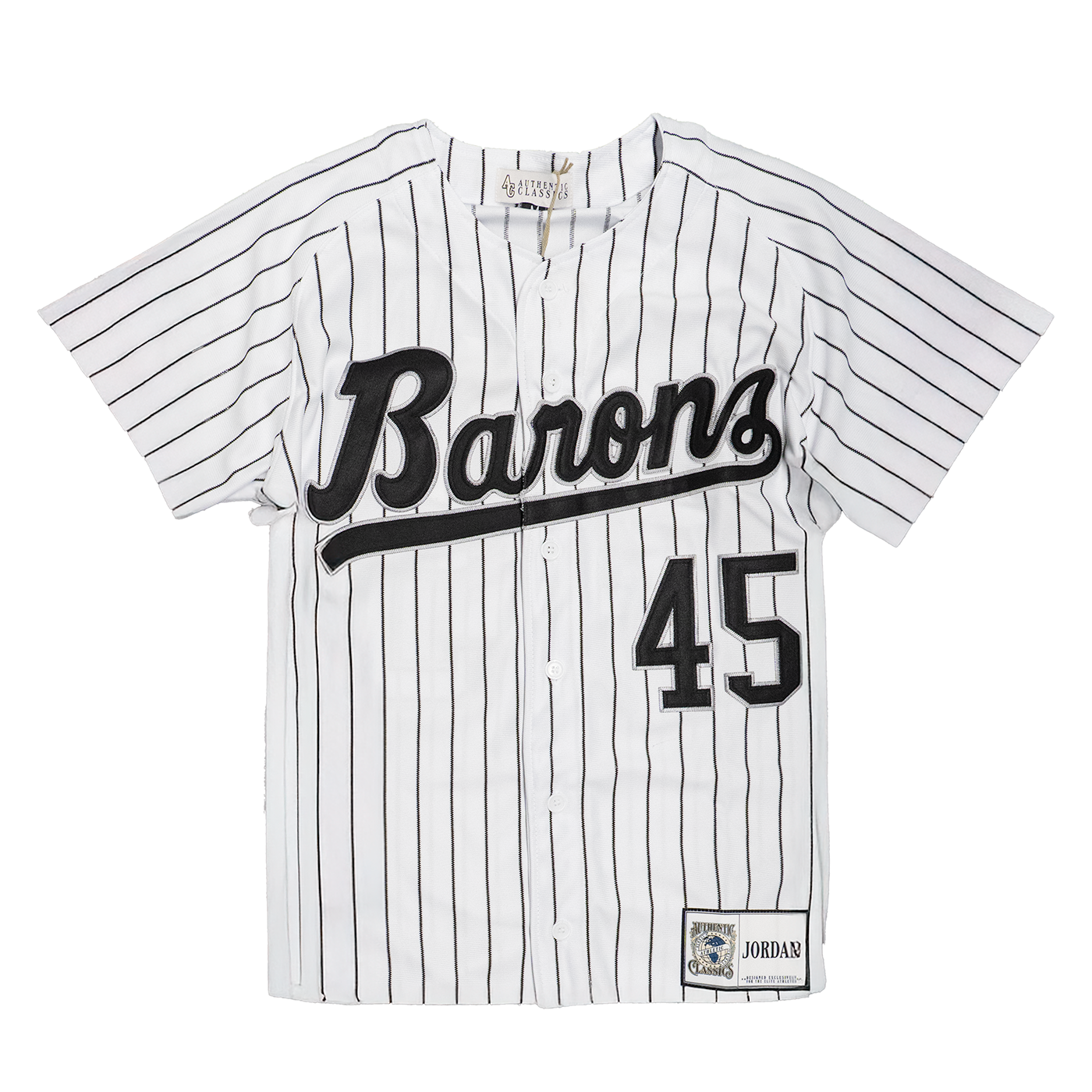 MICHAEL JORDAN BASEBALL JERSEY (WHITE) – All Star Elite