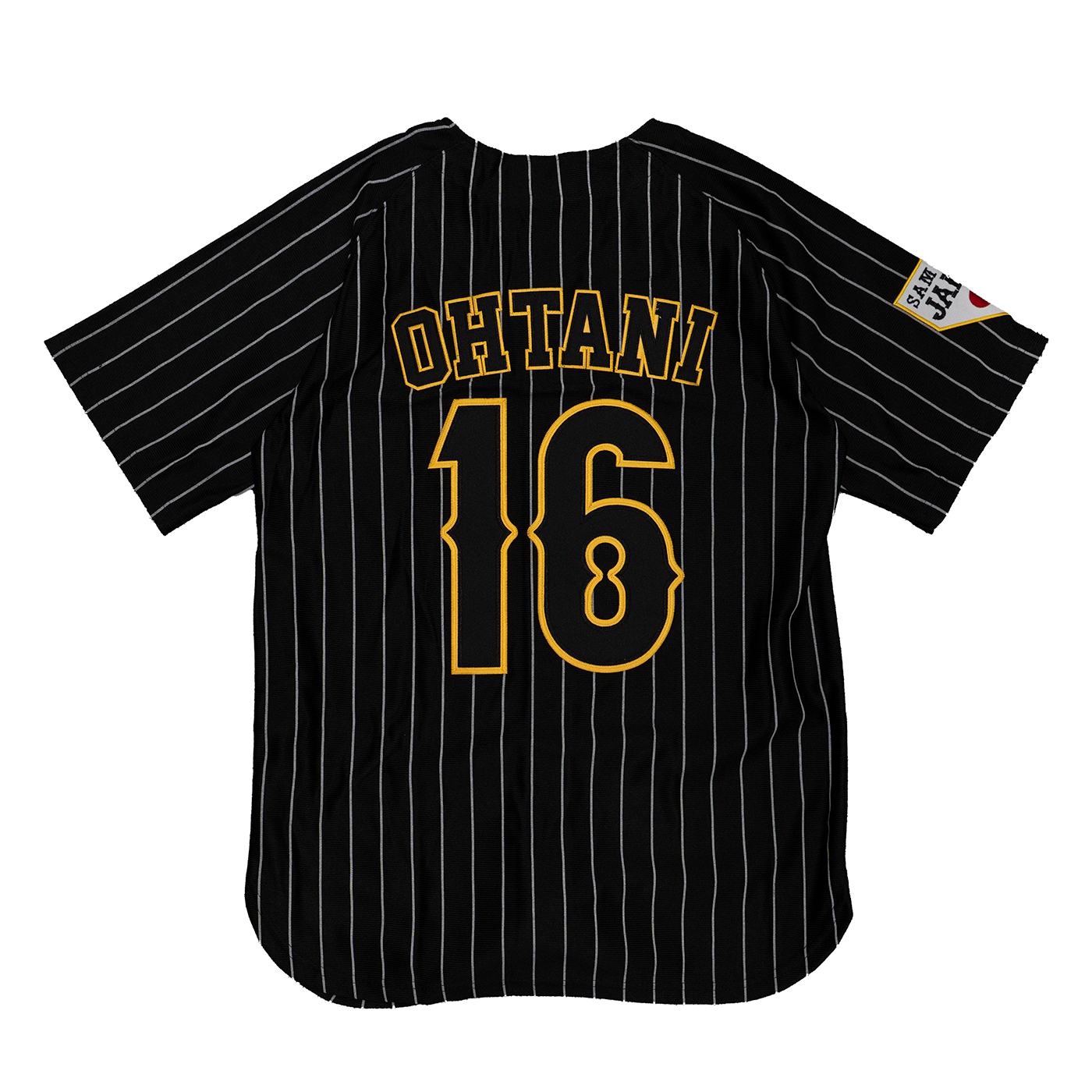 JAPAN NATIONAL BASEBALL OHTANI BUTTON DOWN JERSEY (BLACK