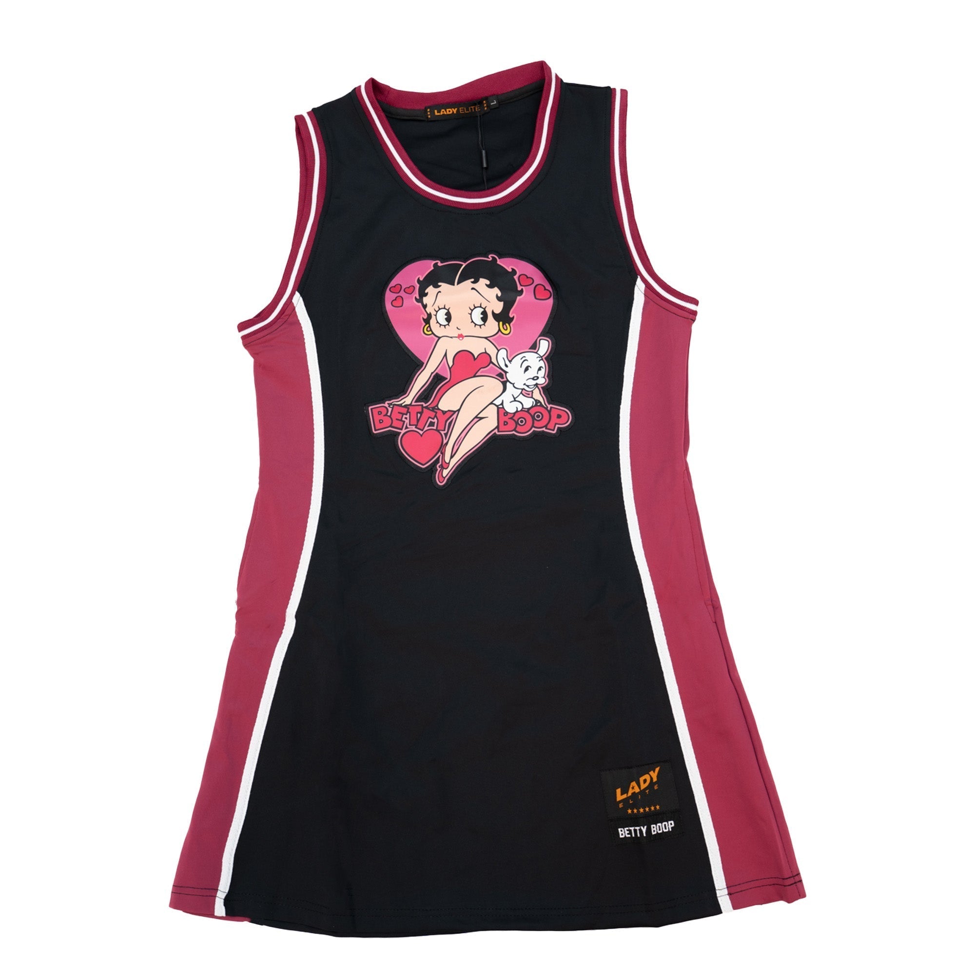 betty boop jersey dress HEADGEAR CLASSICS Betty Boop Valentines Jersey Dress Women's Size XL