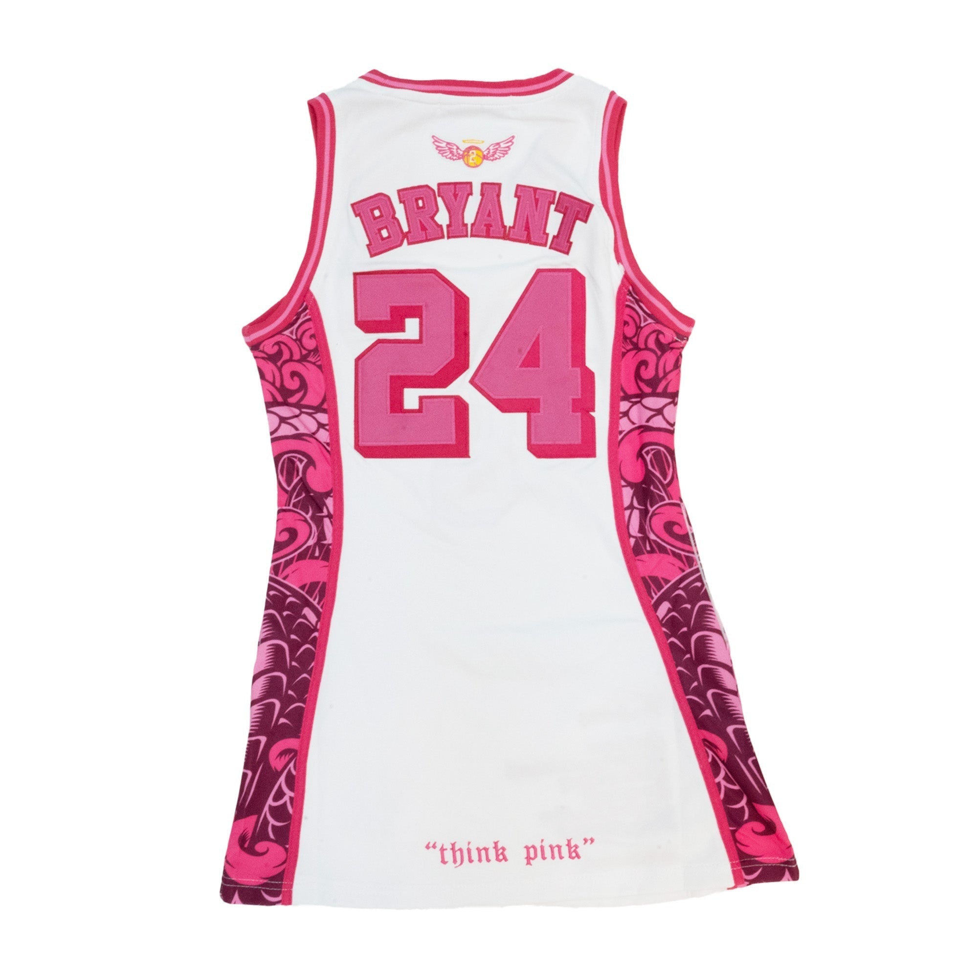 pink lakers jersey dress Pink Kobe Bryant jersey dress