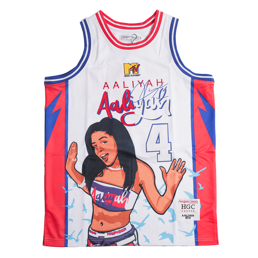 AALIYAH MTV YOUTH BASKETBALL JERSEY – All Star Elite