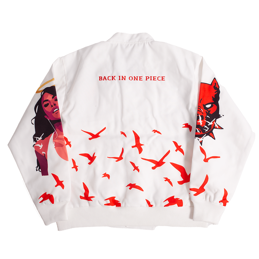 AALIYAH X DMX WORK JACKET WHITE – All Star Elite