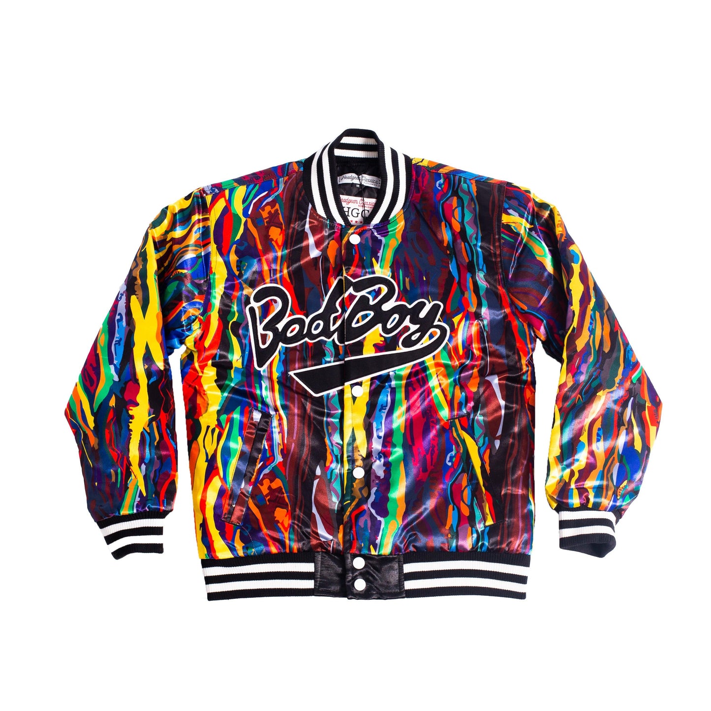 BADBOY SWEATER YOUTH SATIN JACKET - Allstarelite.com