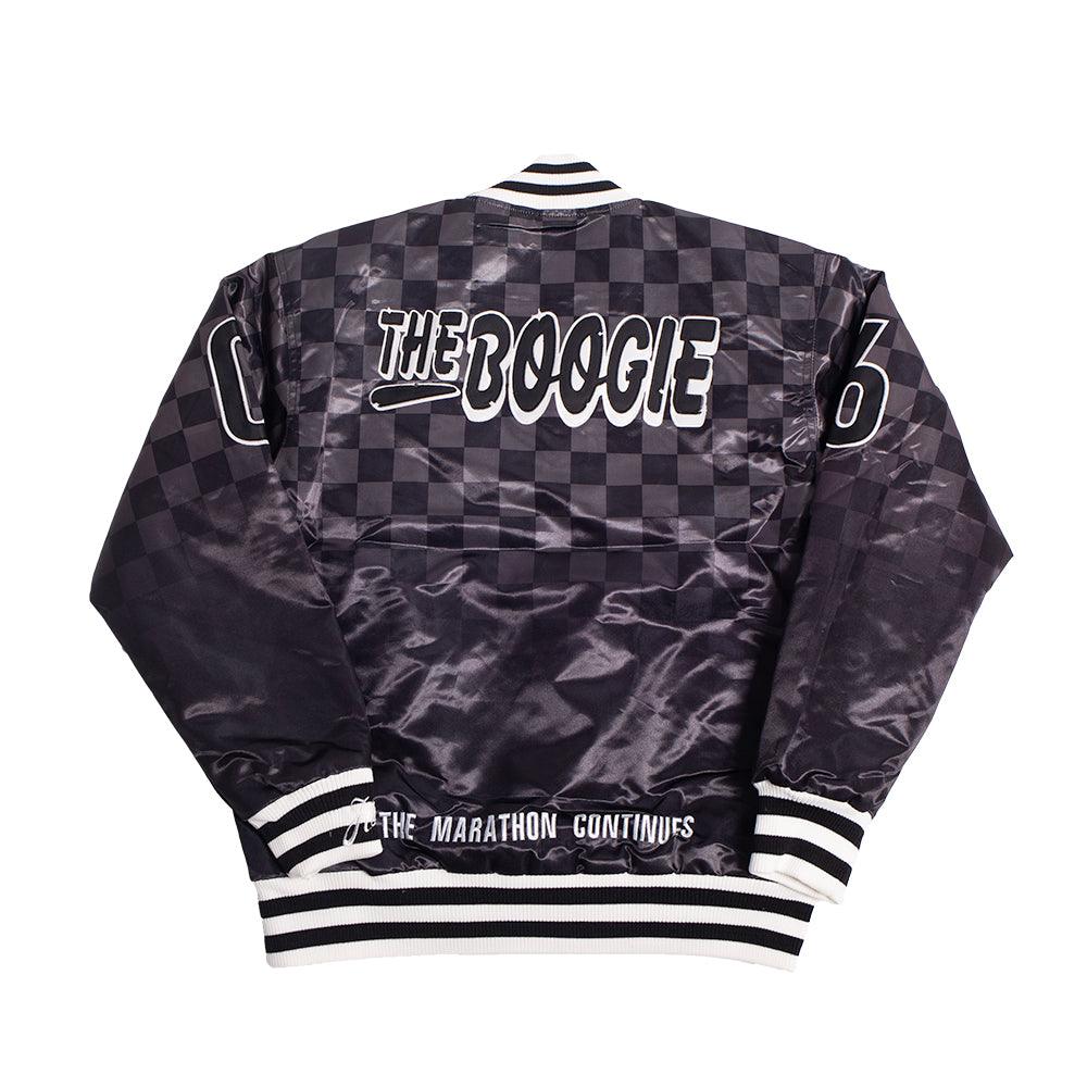 BOOGIE CRENSHAW SATIN JACKET - Allstarelite.com