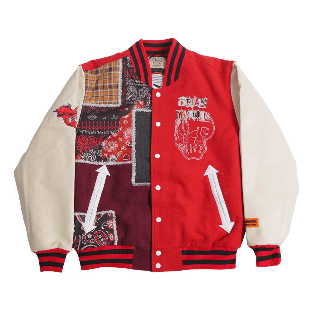 BRAND X PIRATE IN TAMPA YOUTH VARSITY JACKET - Allstarelite.com