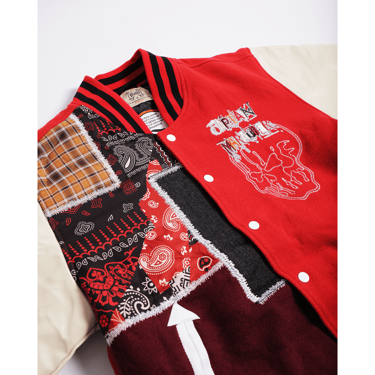 BRAND X PIRATE IN TAMPA YOUTH VARSITY JACKET - Allstarelite.com