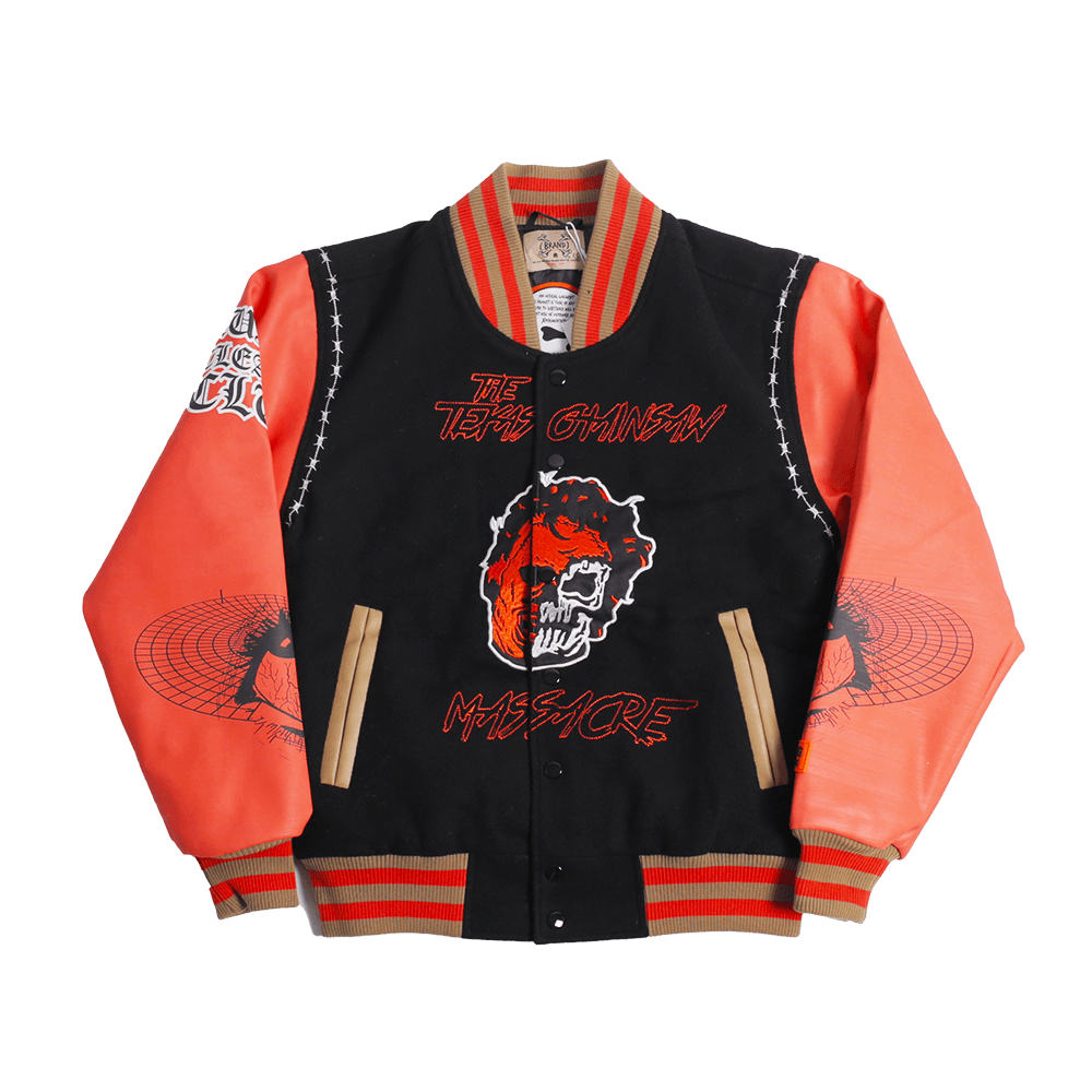 BRAND X TEXAS CHAINSAW MASSACRE YOUTH VARSITY JACKET - Allstarelite.com