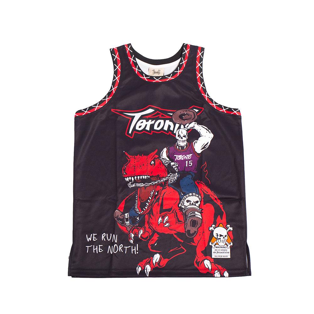 BRAND X WE RUN THE NORTH BASKETBALL JERSEY - Allstarelite.com