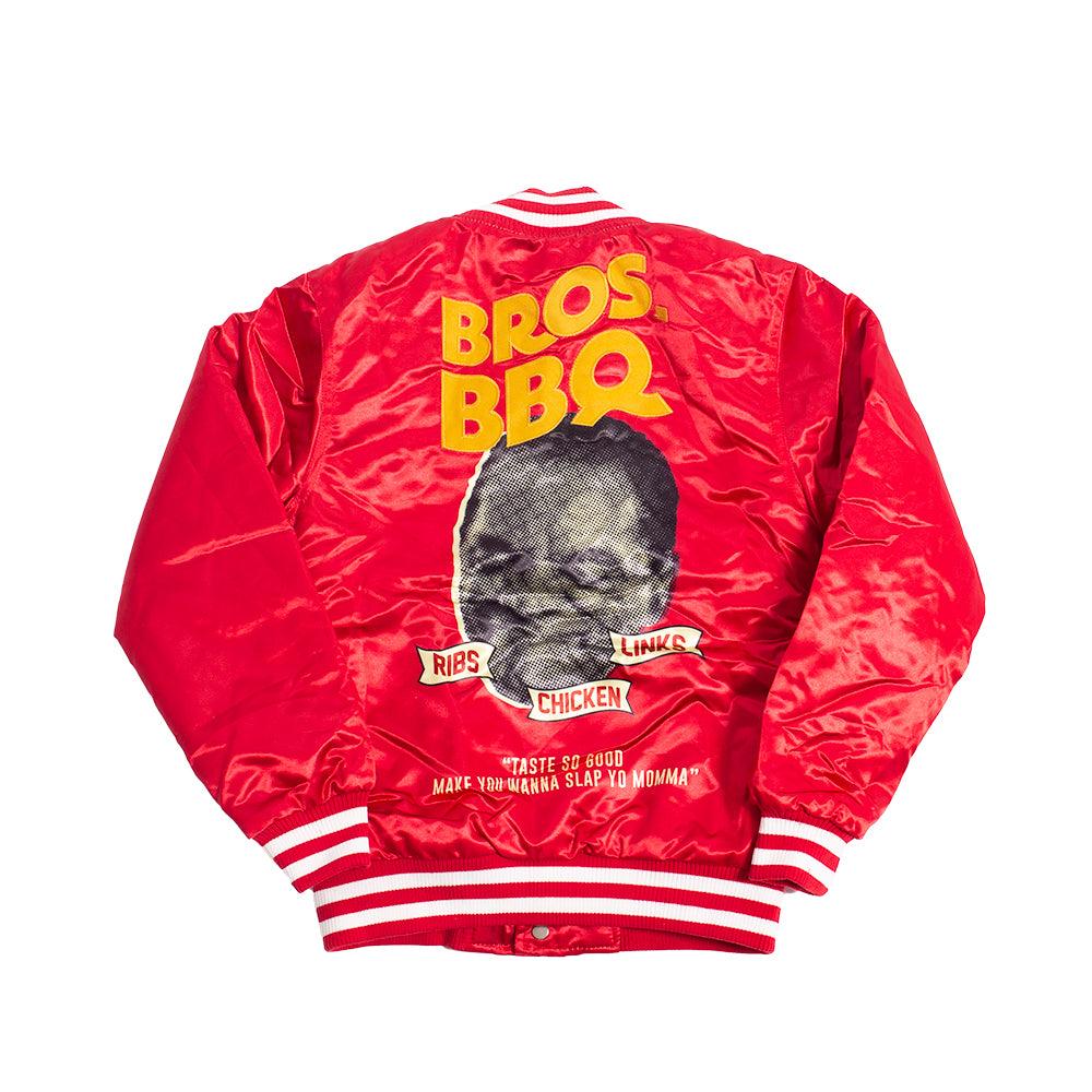 BROS BBQ (FRIDAY AFTER NEXT) YOUTH SATIN JACKET - Allstarelite.com