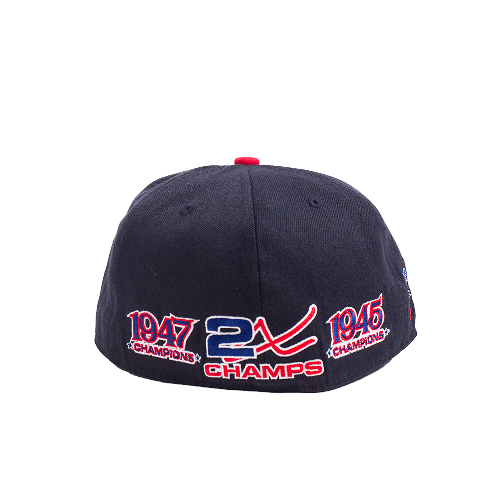 CLEVELAND BUCKEYES WORLD SERIES FITTED HAT - Allstarelite.com