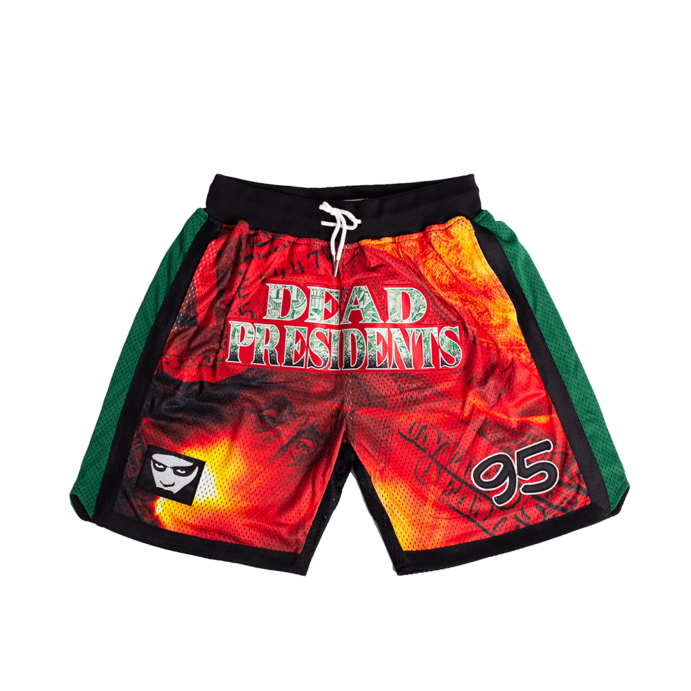 DEAD PRESIDENTS BLOOD MONEY SHORTS - Allstarelite.com