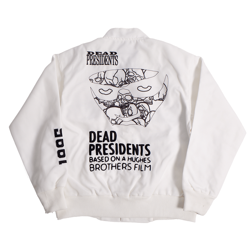 DEAD PRESIDENTS FILM WORK JACKET WHITE - Allstarelite.com