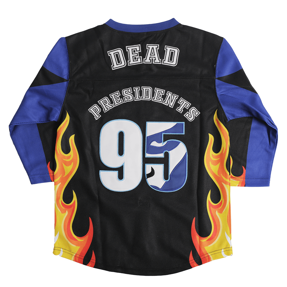 DEAD PRESIDENTS YOUTH HOCKEY JERSEY BLACK - Allstarelite.com