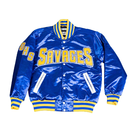 DENNIS RODMAN HIGH SCHOOL SATIN JACKET - Allstarelite.com