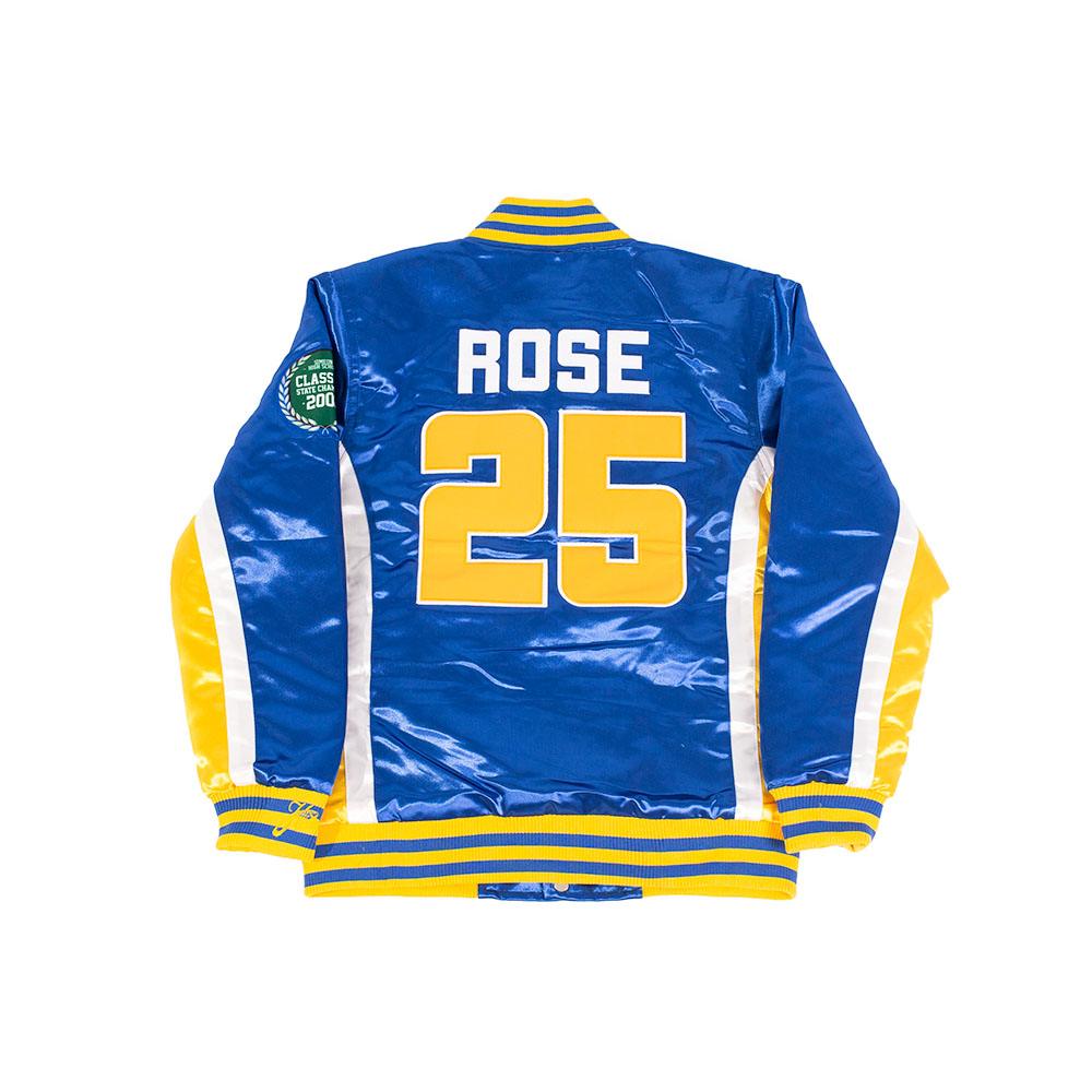 DERRICK ROSE SIMEON HIGH SCHOOL YOUTH SATIN JACKET - Allstarelite.com