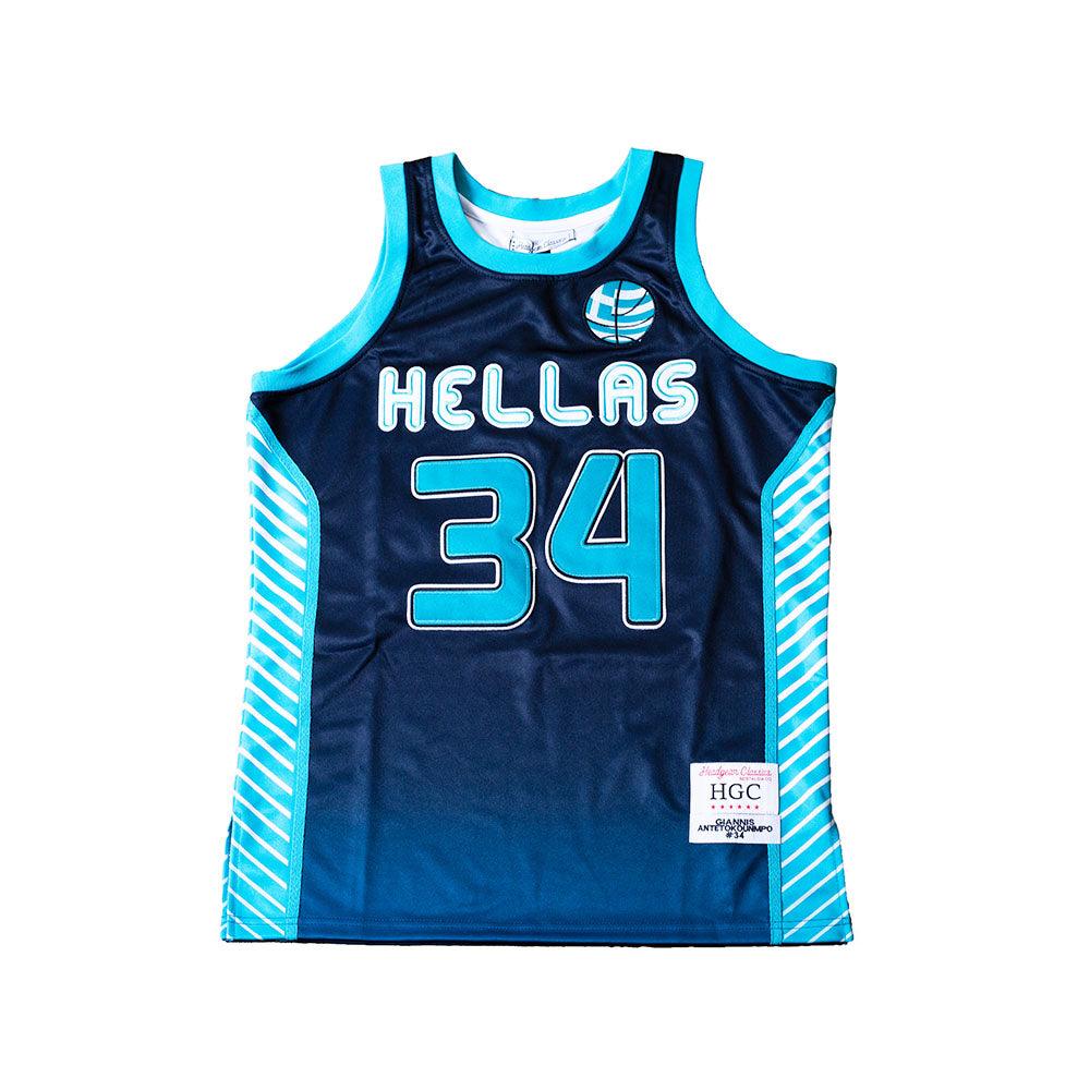 GIANNIS ANTETOKOUNMPO ALTERNATE BLACK HIGH SCHOOL BASKETBALL JERSEY - Allstarelite.com