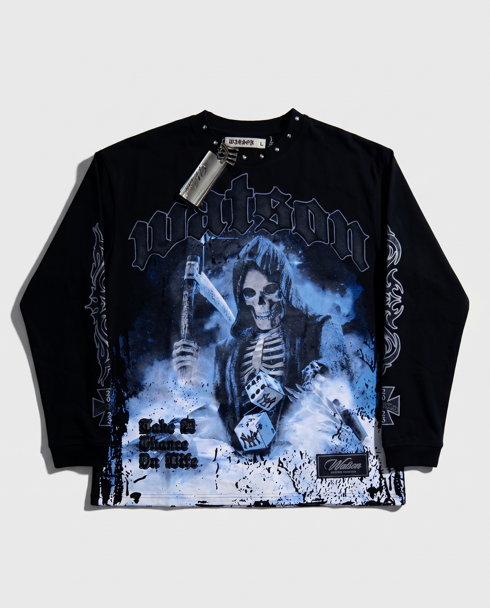 WATSON TAKE A CHANCE ON LIFE LONGSLEEVE T-SHIRT (BLACK) – All Star