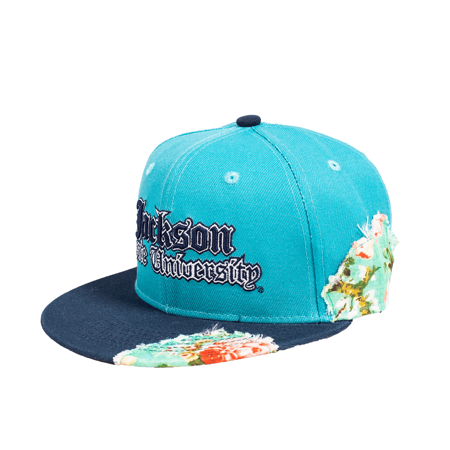 JACKSON STATE UNIVERSITY FRAYED FITTED HAT - Allstarelite.com
