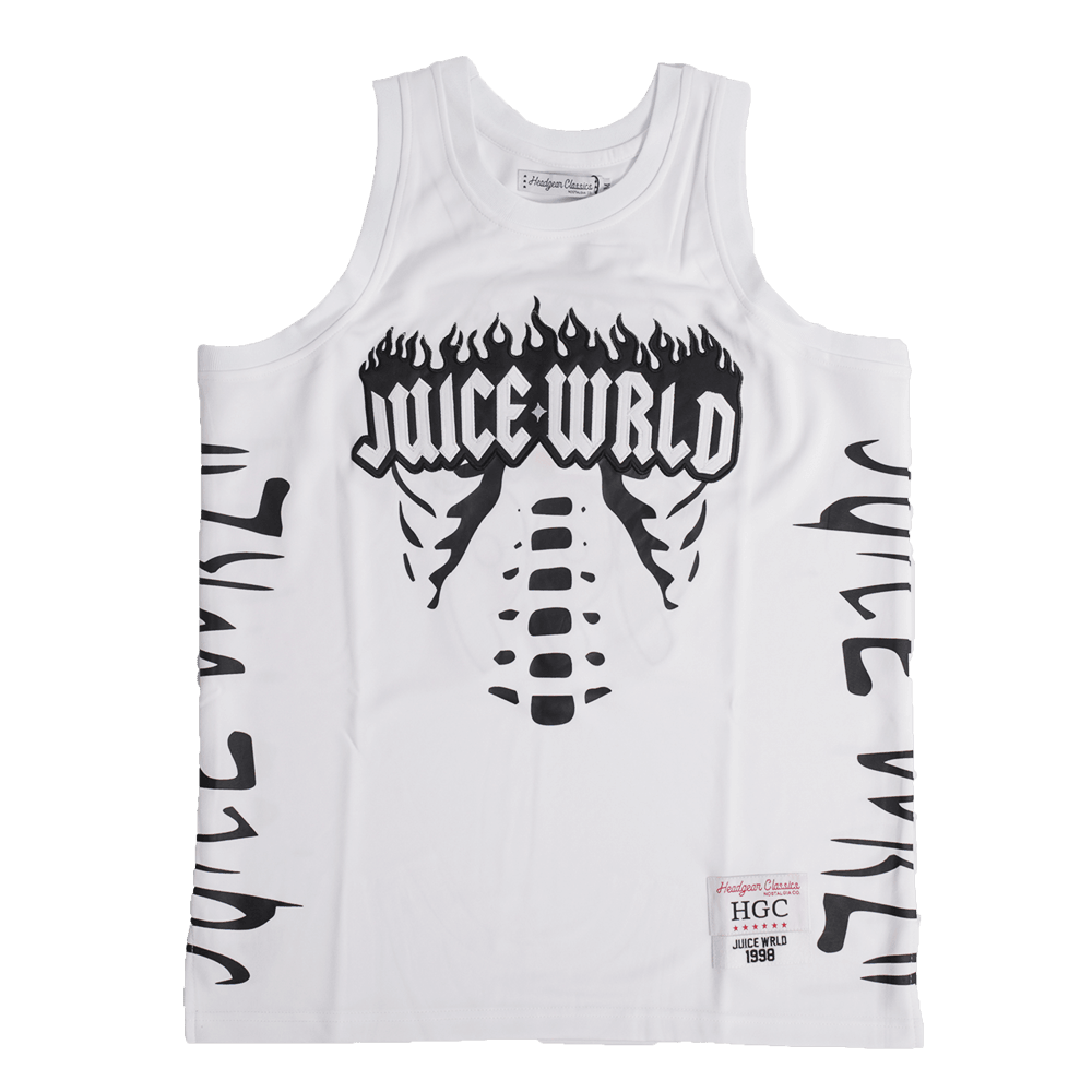 JUICE WRLD FIGHTING DEMONS YOUTH BASKETBALL JERSEY - Allstarelite.com