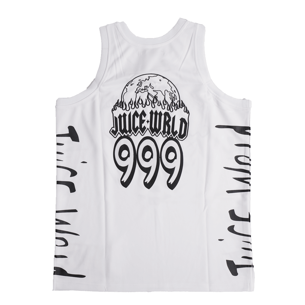 JUICE WRLD FIGHTING DEMONS YOUTH BASKETBALL JERSEY - Allstarelite.com