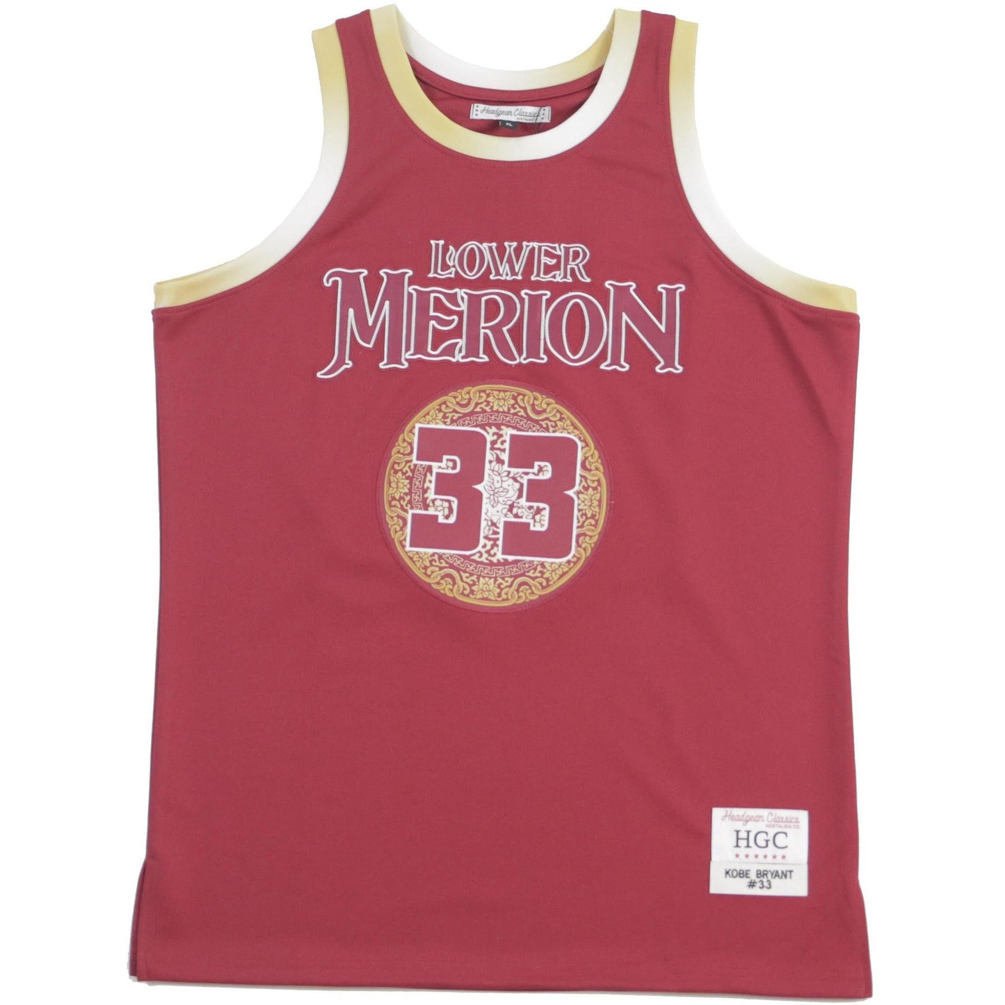 KOBE BRYANT ALTERNATE MAROON HIGH SCHOOL BASKETBALL JERSEY - Allstarelite.com