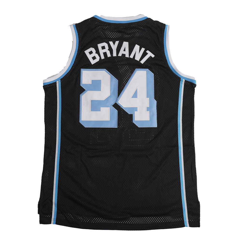 KOBE BRYANT CRENSHAW BASKETBALL JERSEY BLACK - Allstarelite.com