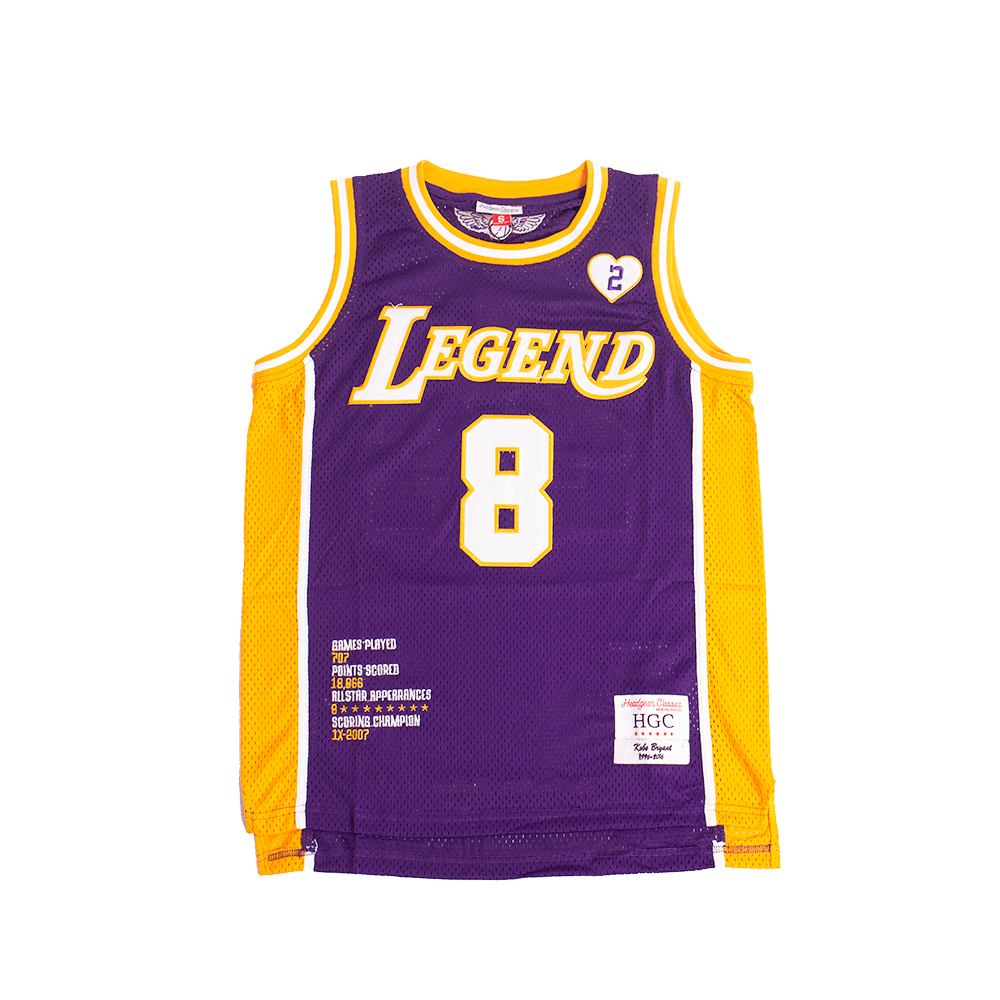 LEGEND MAMBA PURPLE BASKETBALL JERSEY - Allstarelite.com