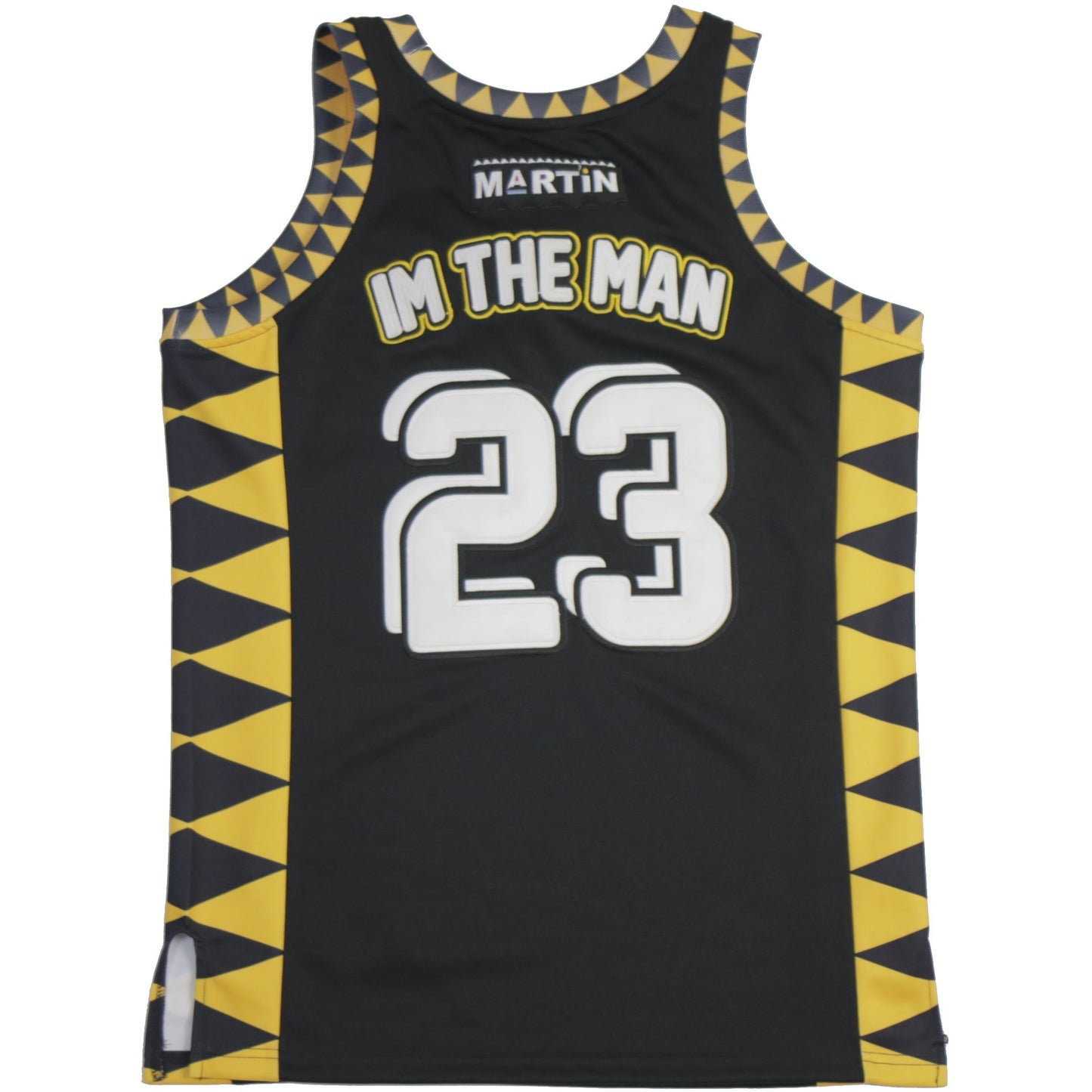 MARTIN TRIBAL BLACK YOUTH BASKETBALL JERSEY - Allstarelite.com