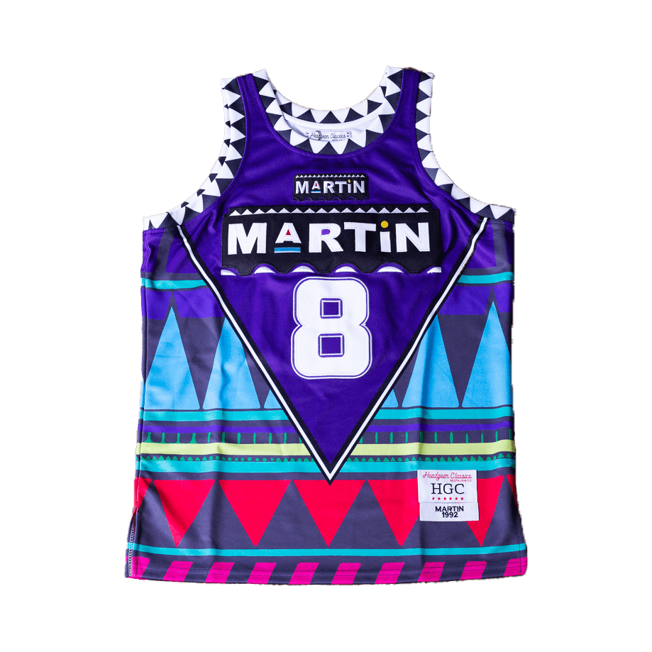 MARTIN TRIBAL PURPLE YOUTH BASKETBALL JERSEY - Allstarelite.com