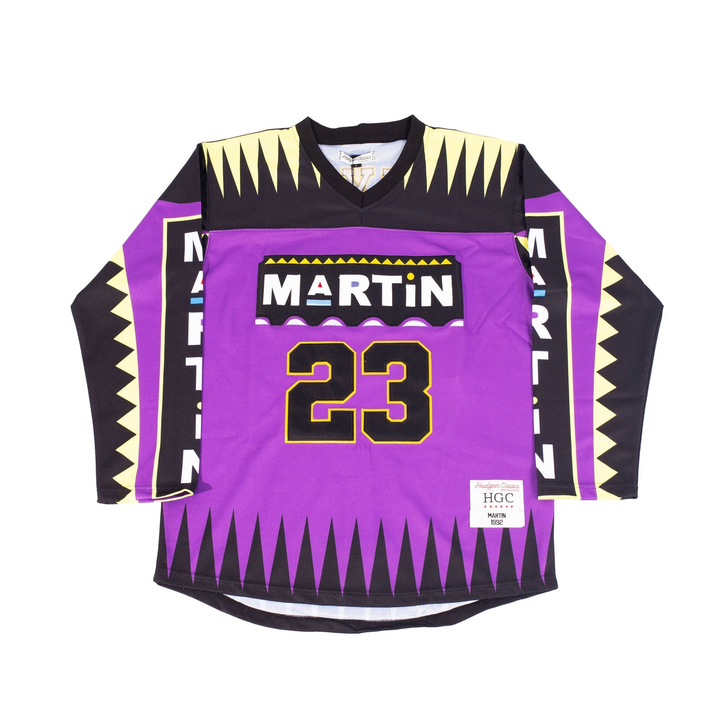 MARTIN TRIBAL YOUTH HOCKEY JERSEY PURPLE - Allstarelite.com