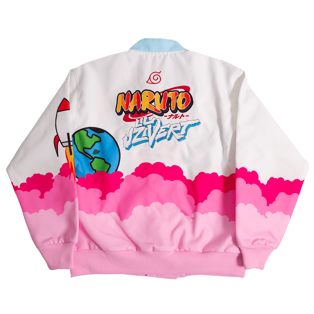 NARUTO X UZI WORK JACKET WHITE - Allstarelite.com