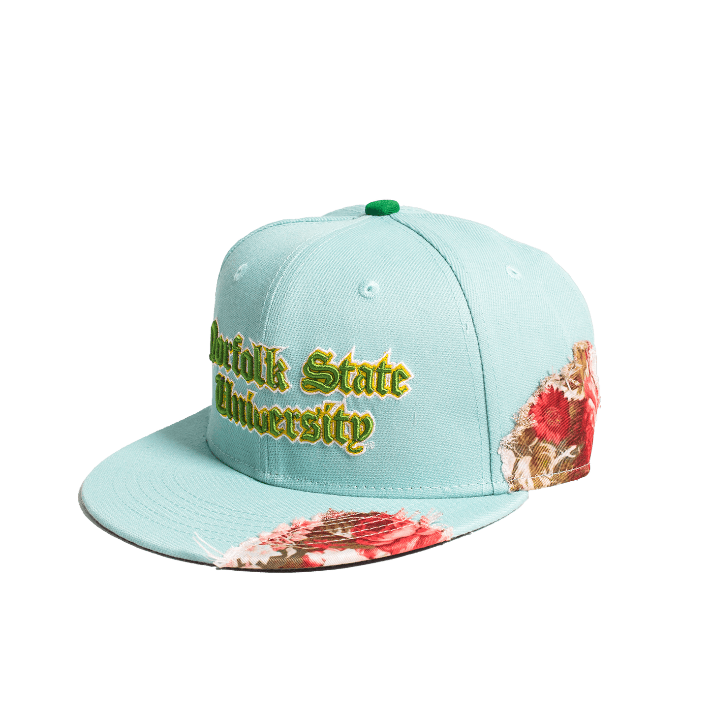 NORFOLK STATE UNIVERSITY FRAYED FITTED HAT - Allstarelite.com