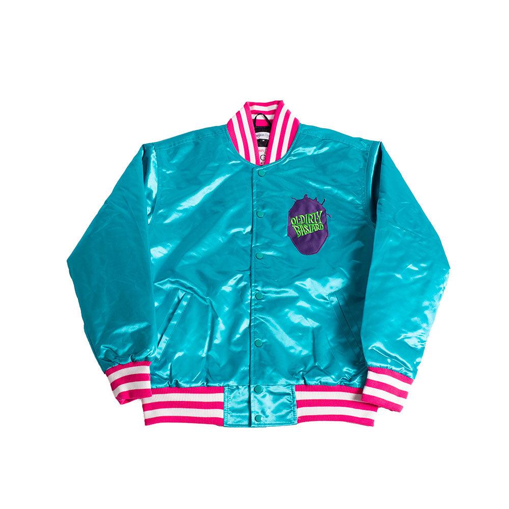 ODB TEAL SATIN JACKET - Allstarelite.com