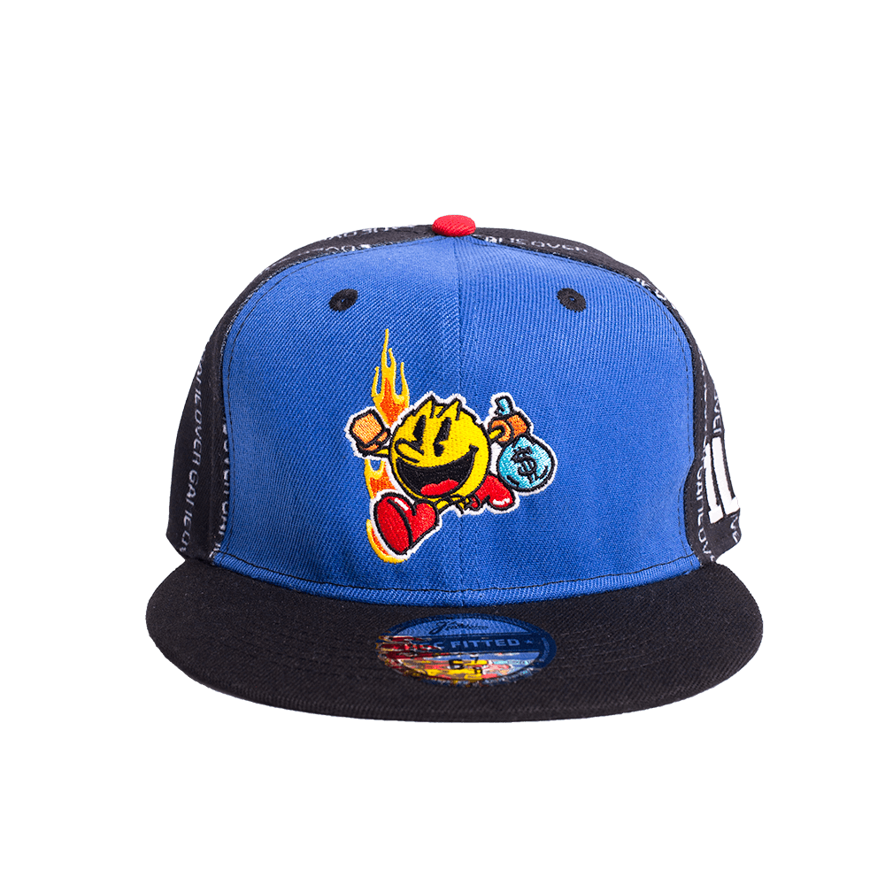 PAC MAN MONEY BAG FITTED HAT - Allstarelite.com
