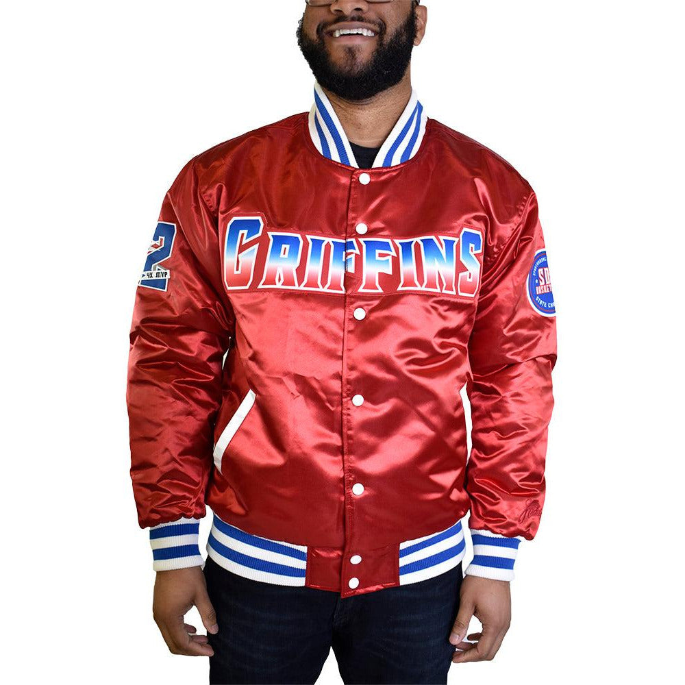 RED ZION WILLAIMSON HIGH SCHOOL BASKETBALL SATIN JACEKT - Allstarelite.com