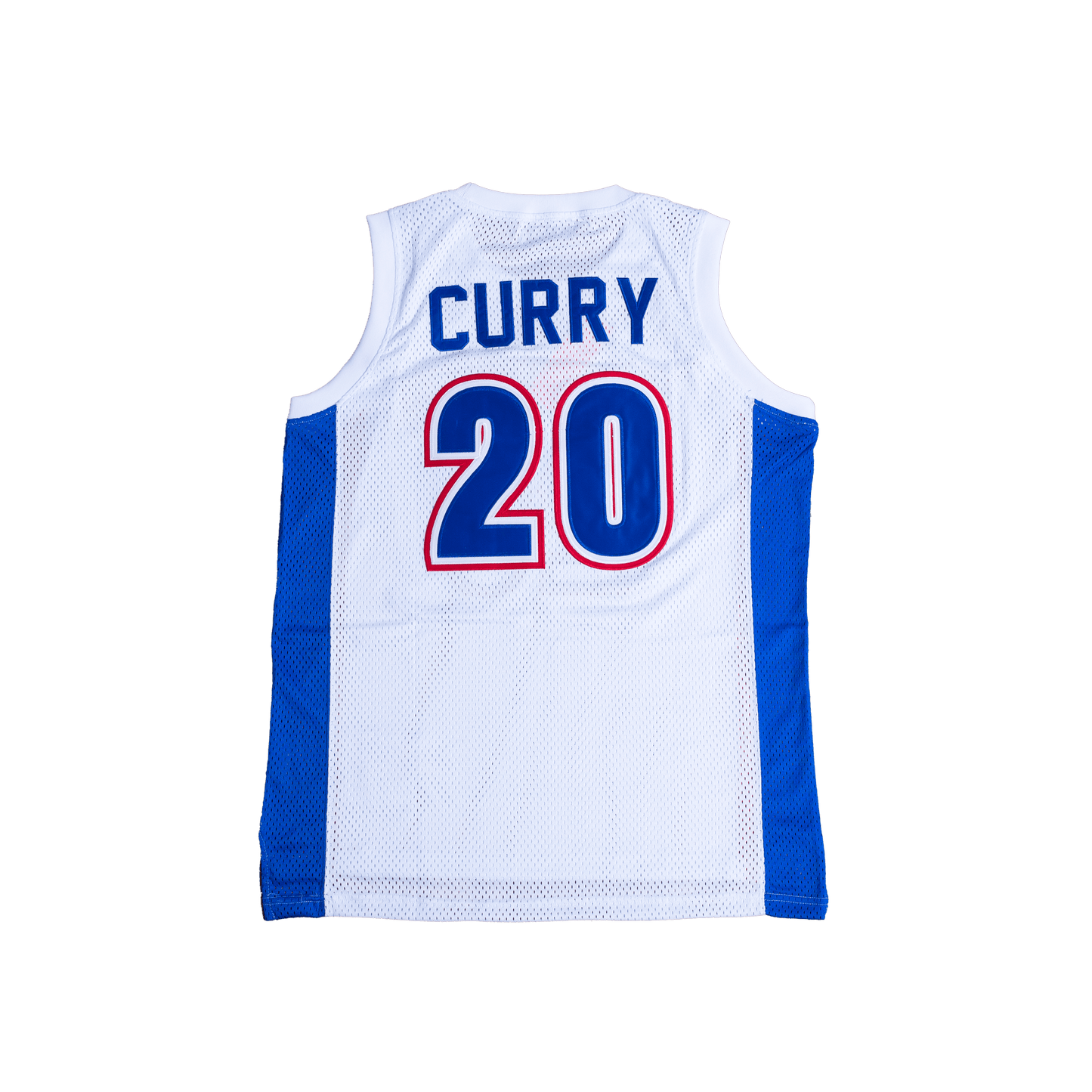 STEPH CURRY HIGH SCHOOL BASKETBALL JERSEY WHITE - Allstarelite.com