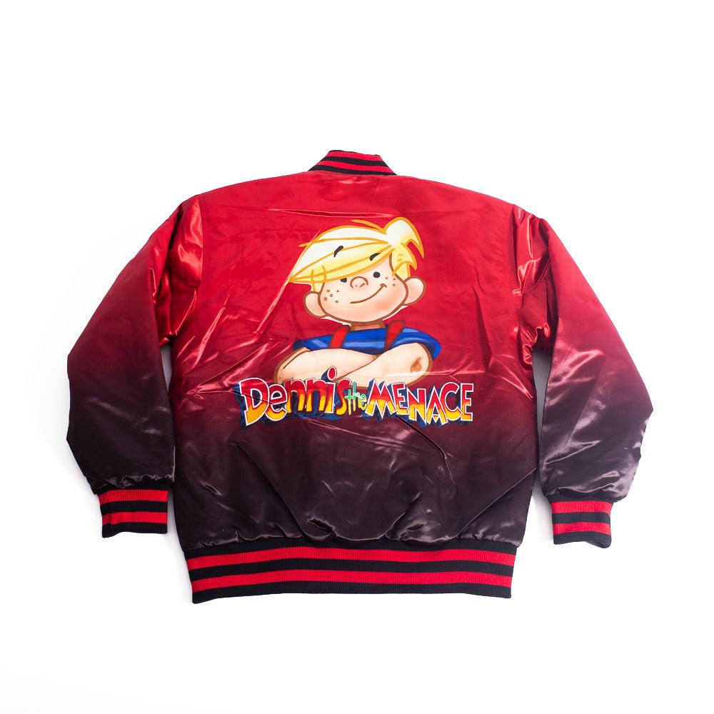 YOUTH DENNIS THE MENACE GRADIENT SATIN JACKET - Allstarelite.com