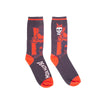 Black Death Row Tupac Shakur Socks - Allstarelite.com