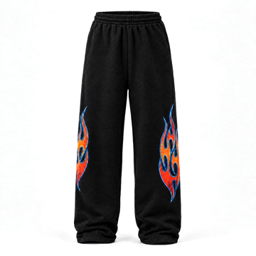 CRUCIFIX SWEATPANTS (BLACK)