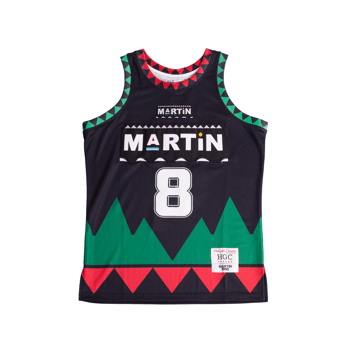 MARTIN TRIBAL SATINJERSEY BLACK - Allstarelite.com