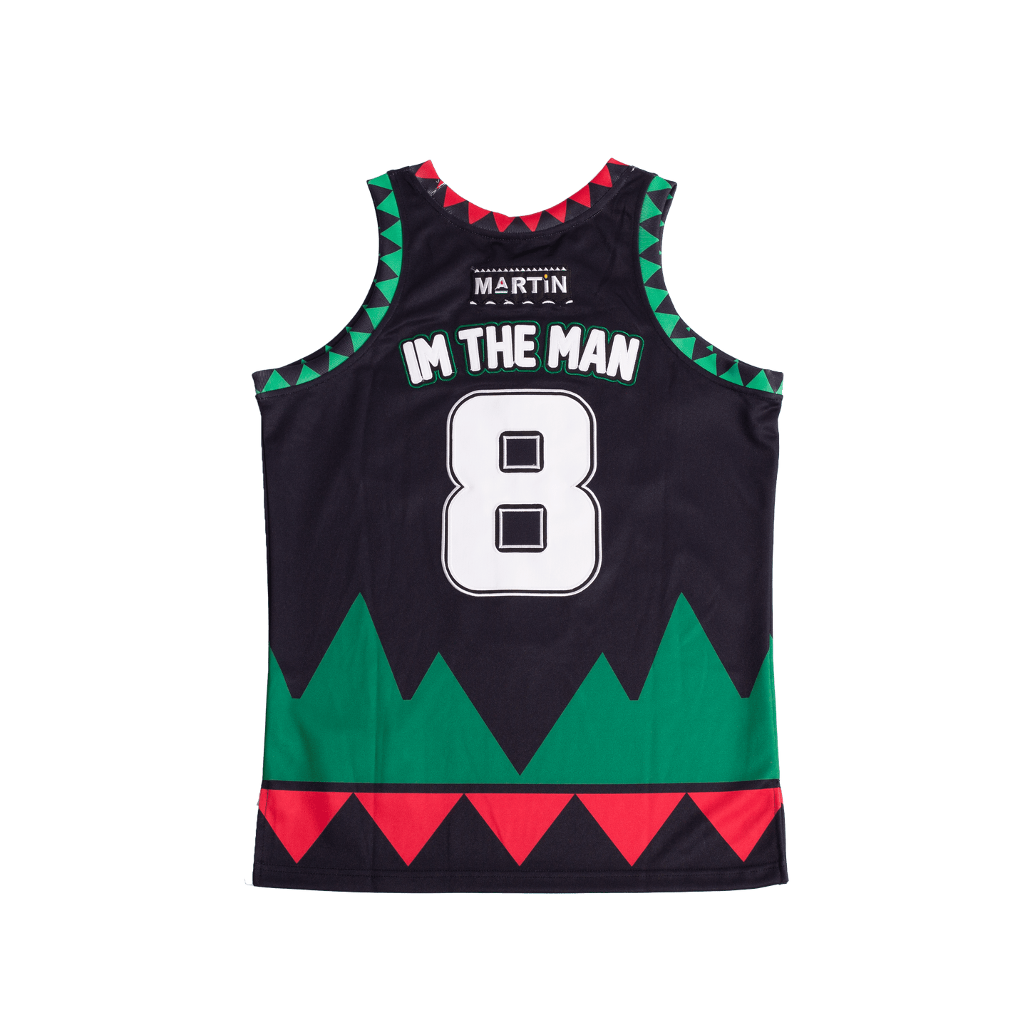 MARTIN TRIBAL SATINJERSEY BLACK - Allstarelite.com