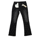 WATSON BLACK DENIM DIAMOND STITCH LF00001