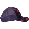 BETTY BOOP CAMO TRUCKER HAT (PURPLE)