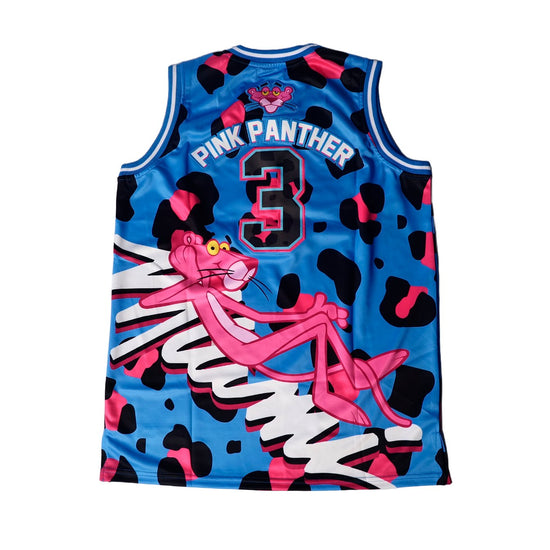LEOPARD PRINT PINK PANTHER MIAMI BASKETBALL JERSEY