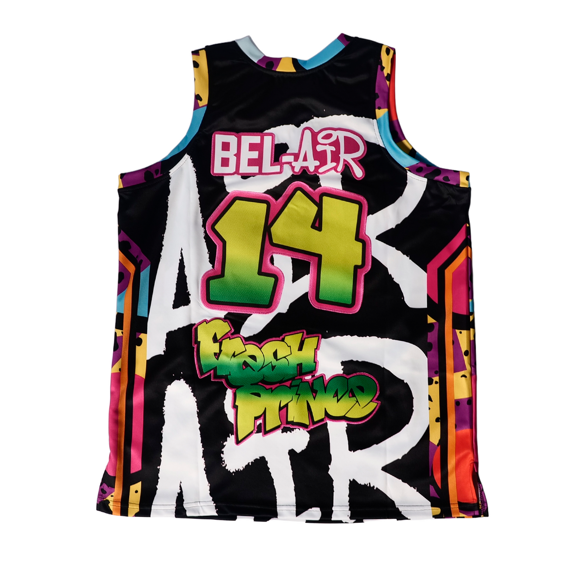 fresh prince jersey dress Of Bel Air Fresh Air Basketball (Black/White) 3XL / Black/White SKU-Lena