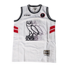 Drake Views Basketball Jersey (White), white, red and black sleeveless basketball jersey